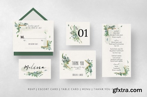 Gold & Greenery Wedding Suite