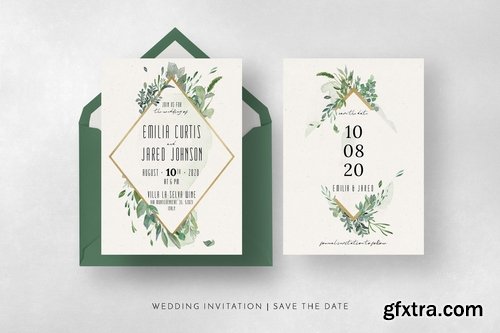 Gold & Greenery Wedding Suite