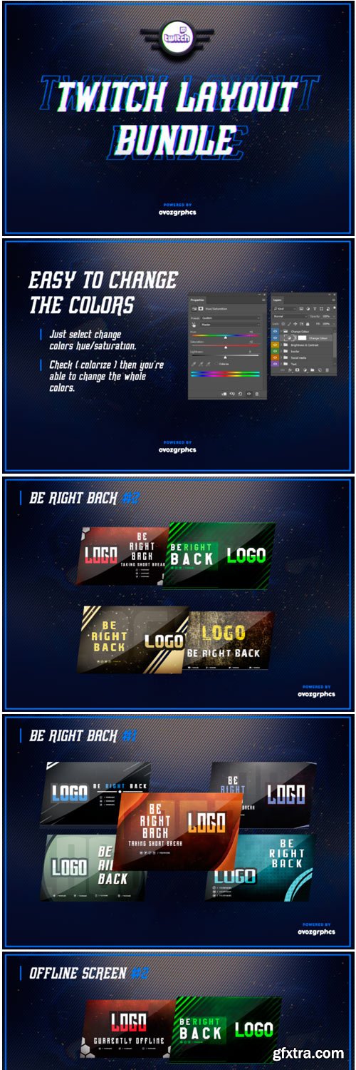 Twitch Layout Bundle 1536455