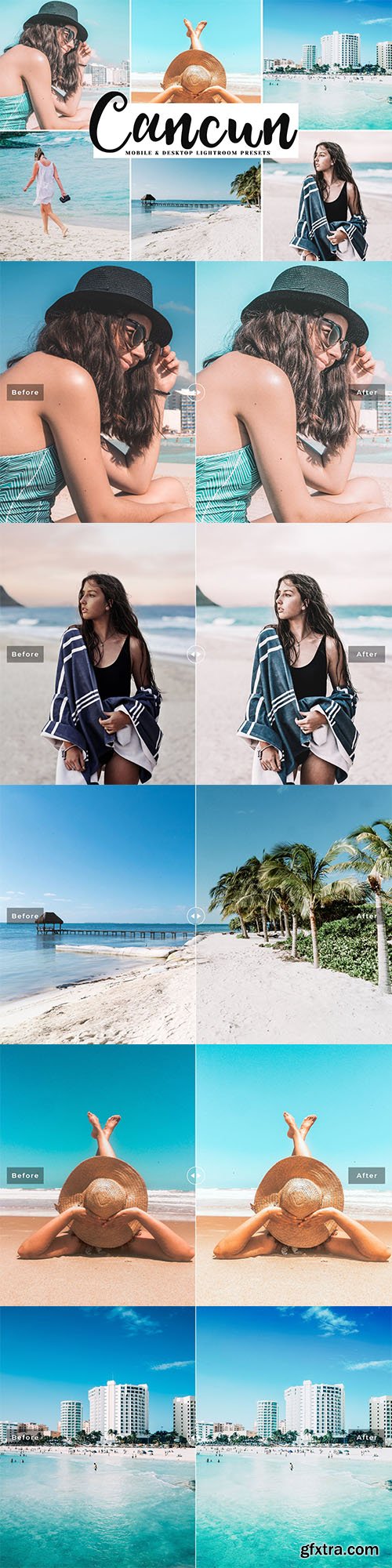 Cancun Mobile & Desktop Lightroom Presets