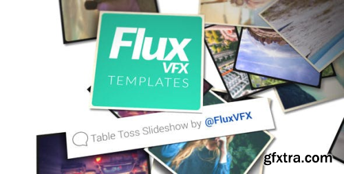 VideoHive Table Toss Slideshow 12535332