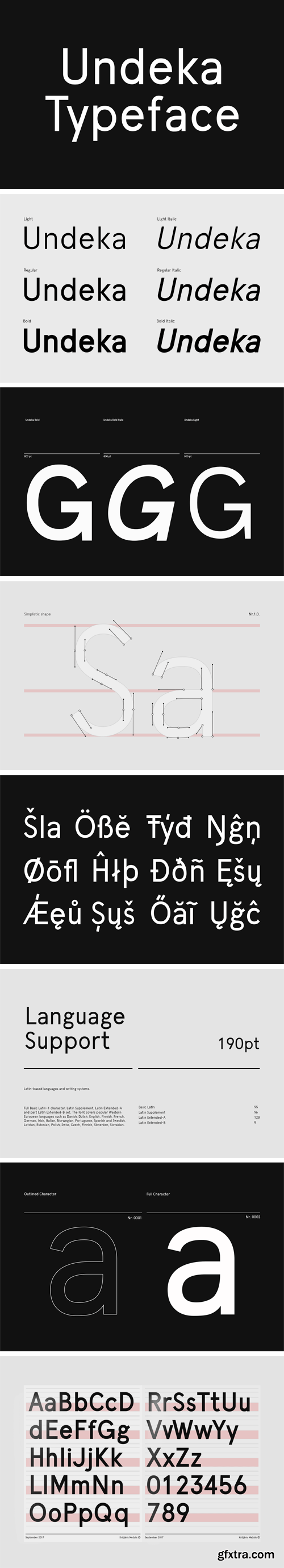 Undeka Font Family