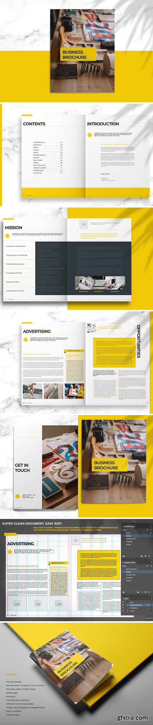 CM - Yellow Business Brochure 3892349