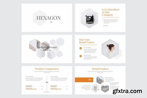 HEXAGON - Multipurpose Powerpoint and Keynote Templates