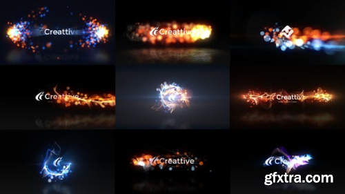 VideoHive Quick Logo Sting Pack 07: Energetic Particles 10523821