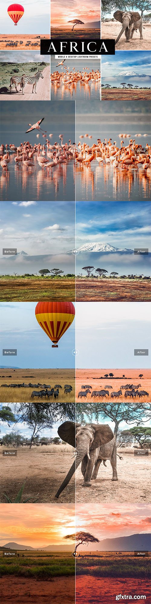 Africa Mobile & Desktop Lightroom Presets