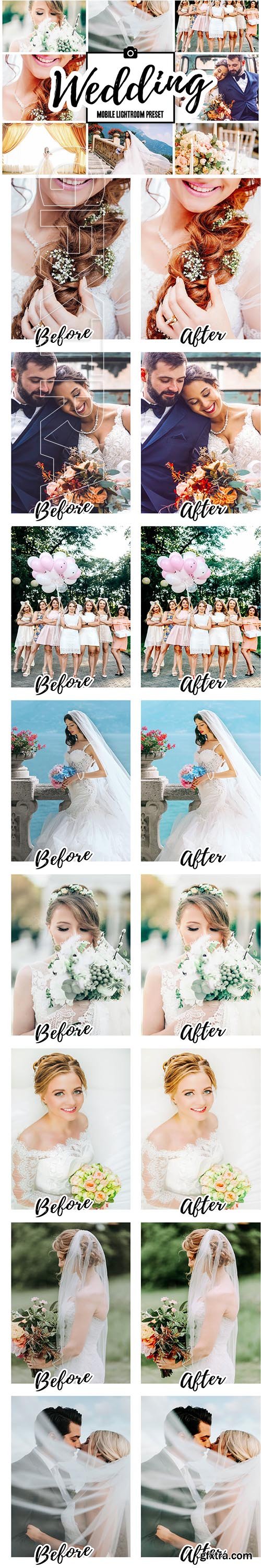 CreativeMarket - WEDDING Mobile Lightroom Presets 3858882