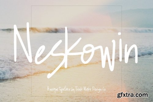 CM - Neskowin Font + fun ligatures 3728546