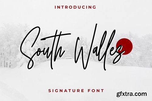 South Walles - Signature Fonts