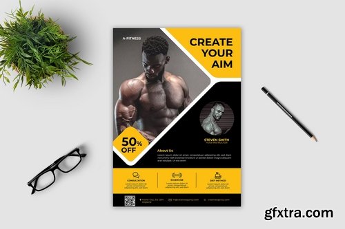 Fitness Flyer Template Vol. 2