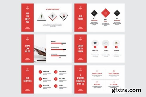 FIERY REDS - Multipurpose Powerpoint Google Slides and Keynote Templates