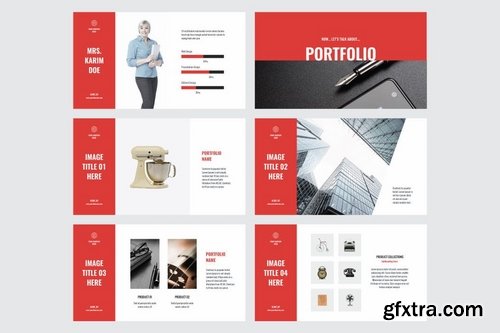 FIERY REDS - Multipurpose Powerpoint Google Slides and Keynote Templates