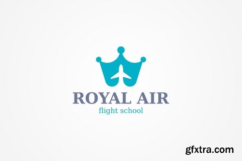 Plane Logo Template