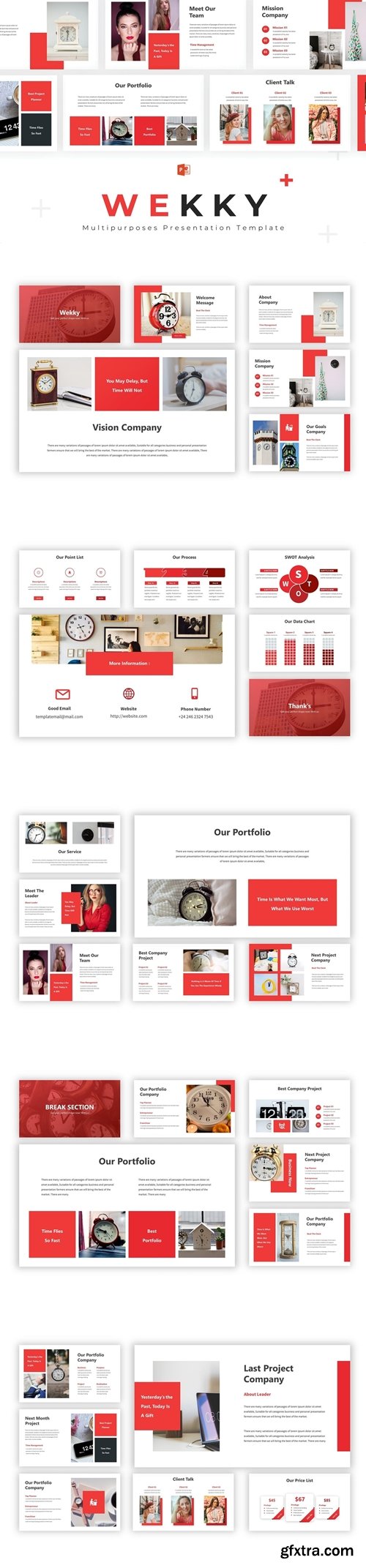 Wekky - Powerpoint Template