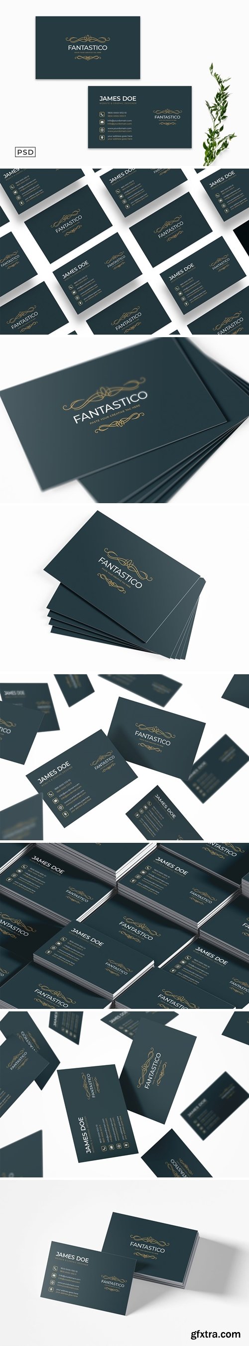 Minimal Creative Business Card Template Vol. 2