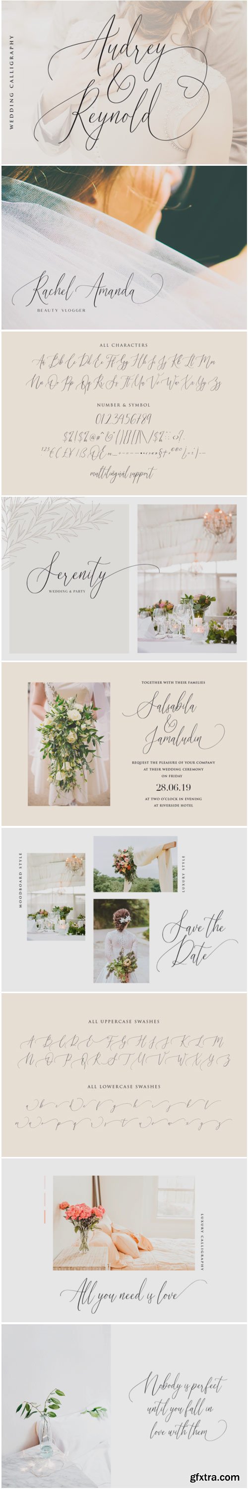 Audrey & Reynold Font