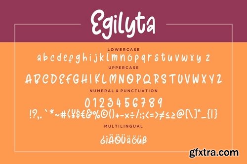 Egilyta A Little Funny Font