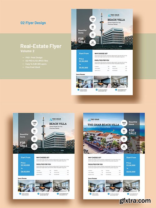 Real-Estate Flyer Template V-2