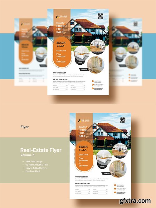 Real-Estate Flyer Template V-3