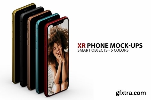 XR Phone Mock-ups with Smart Objects