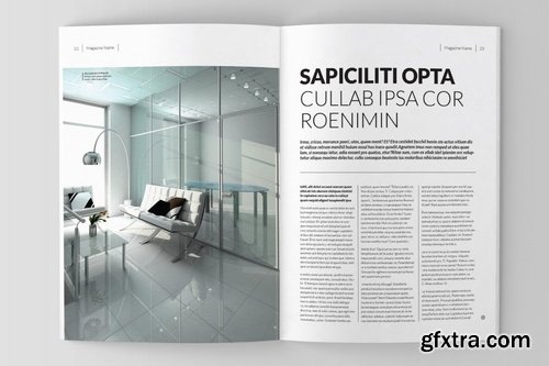 MAGAZINE DESIGN - Magazine Template