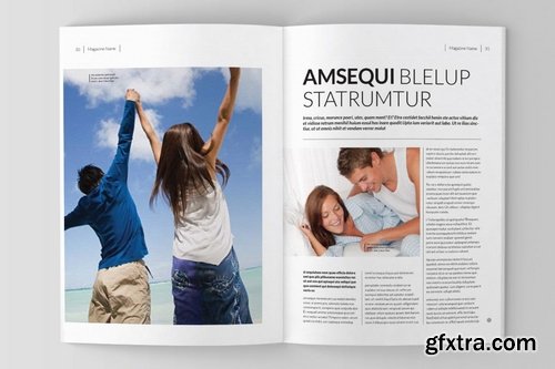 MAGAZINE DESIGN - Magazine Template