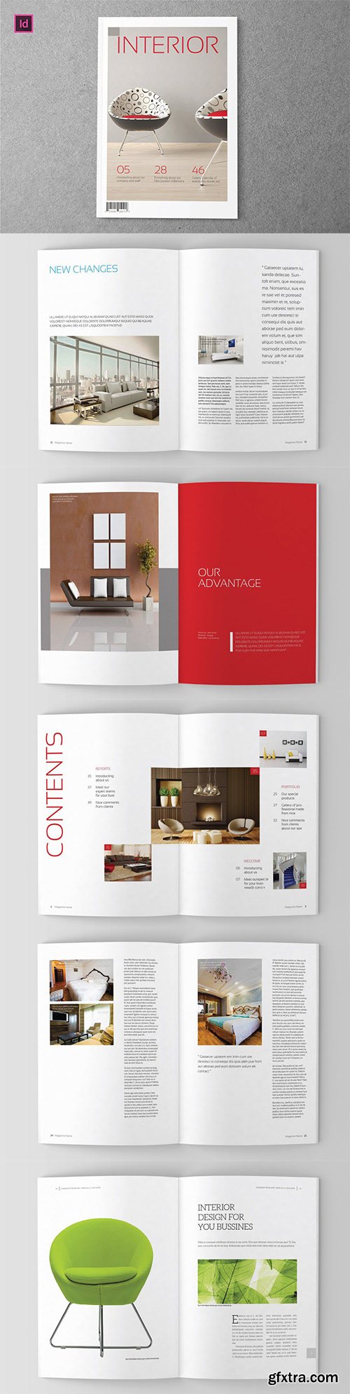 INTERIOR - Magazine Template