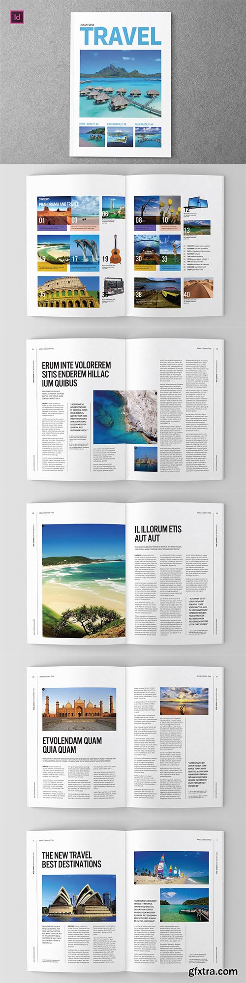 TRAVEL - Magazine Template