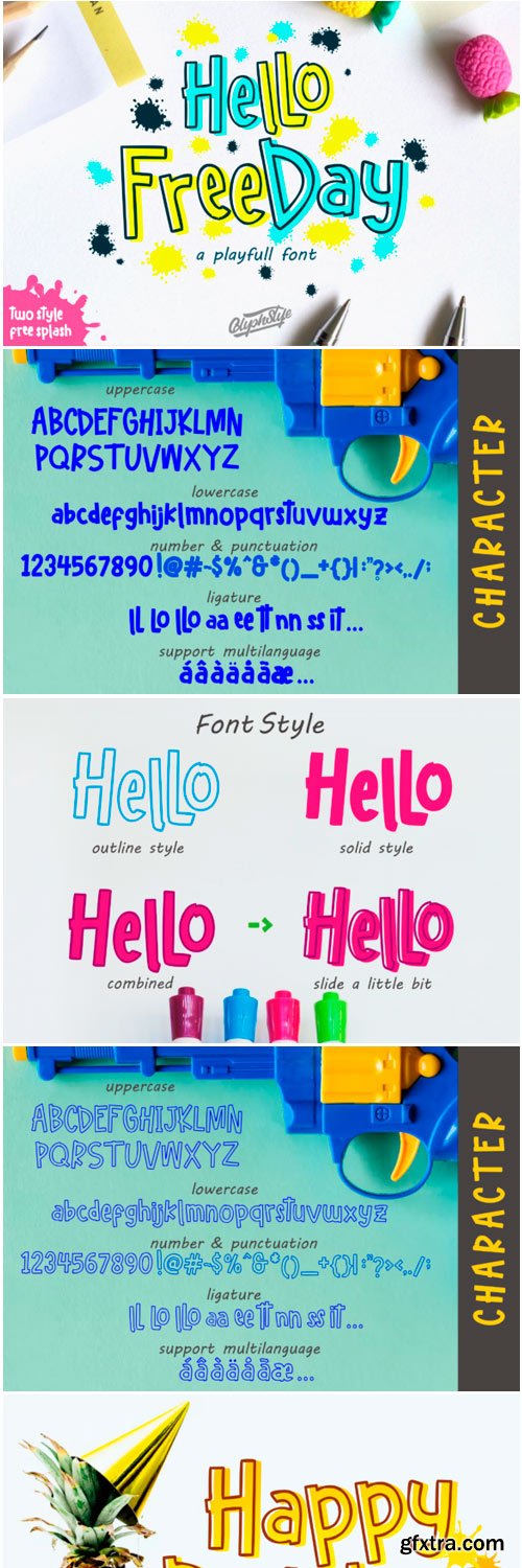 Hello Freeday Font