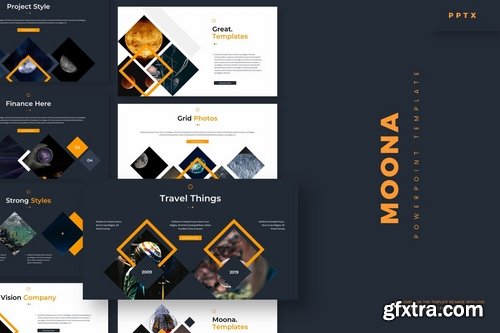 Moona - Powerpoint Google Slides and Keynote Templates