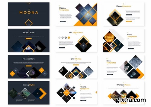 Moona - Powerpoint Google Slides and Keynote Templates