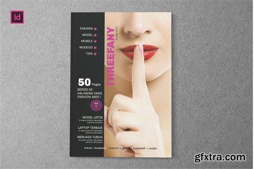 THREEFANY - Magazine Template