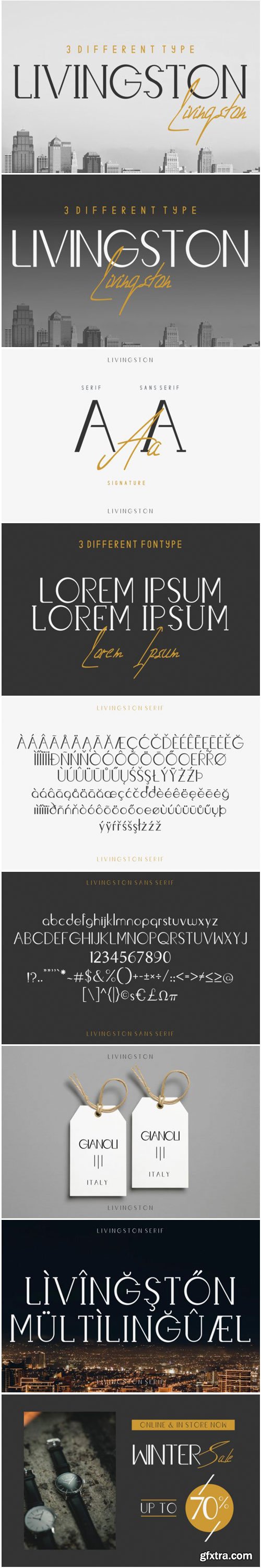 Livingston Font