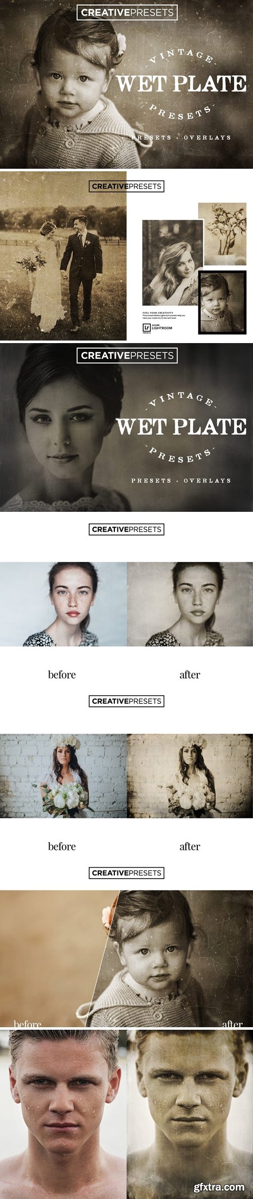 CM - Wet Plate Lightroom Presets+Overlay 2586915