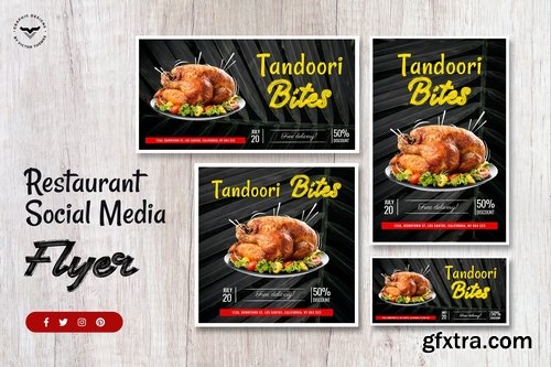 Restaurant Social Media Template