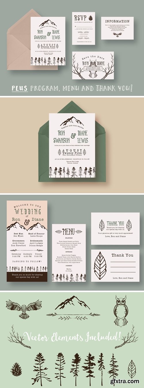 CM - Outdoor Adventurer Wedding Suite 292349