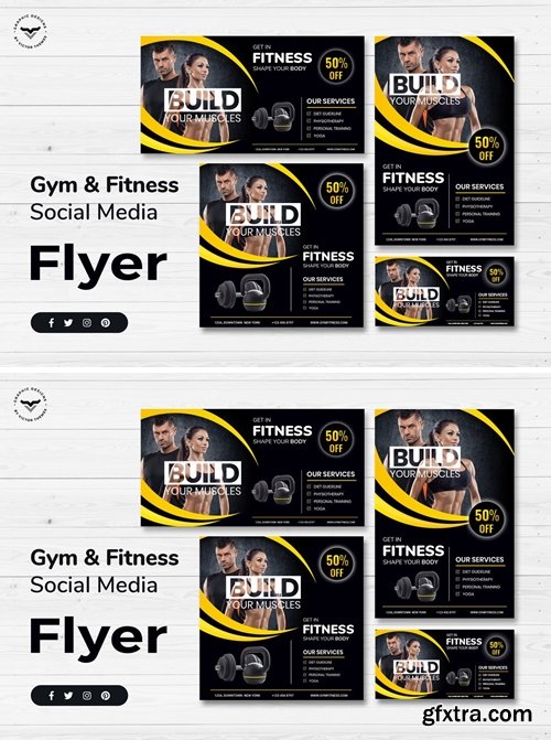 Gym Social Media Template