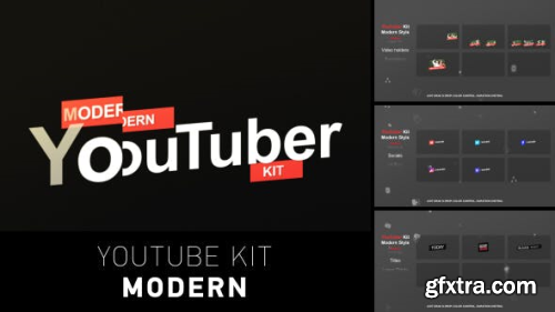 VideoHive YouTuber Kit | Modern 18061801