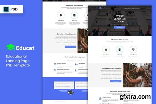 Educational Landing Page PSD Template-02