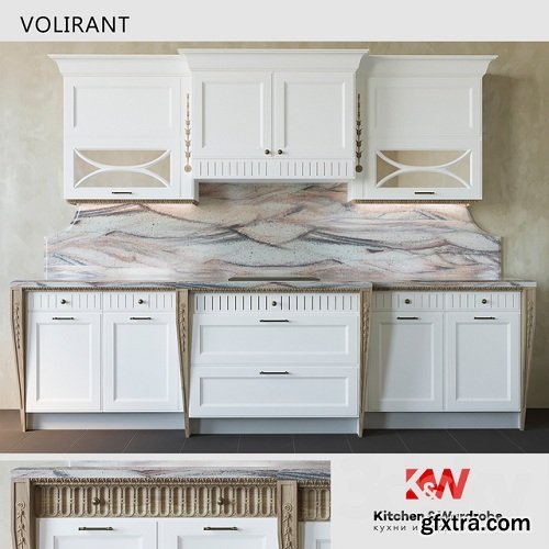 Kitchen Volirant 3d model