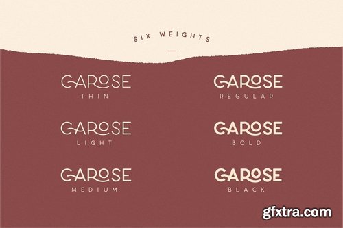 CM - Carose Sans- 6 Elegant Typeface 3892884