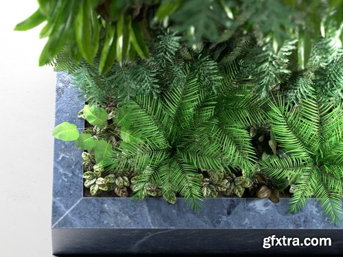 Cgtrader - Vertical Garden 1 3D model