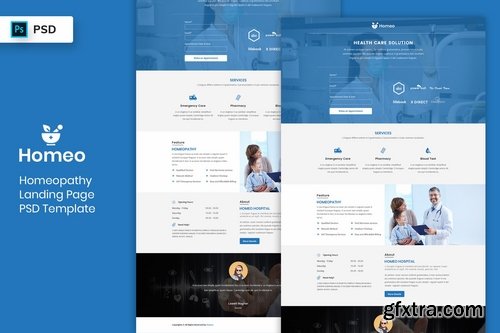 Medical - Landing Page PSD Template-02