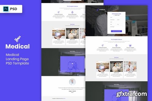 Medical - Landing Page PSD Template-02