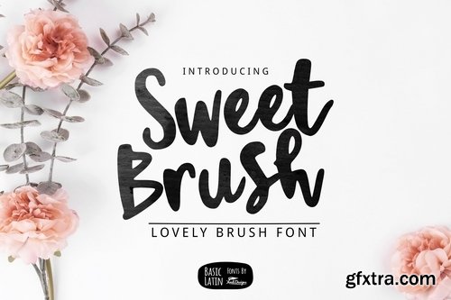 Sweet Brush Font