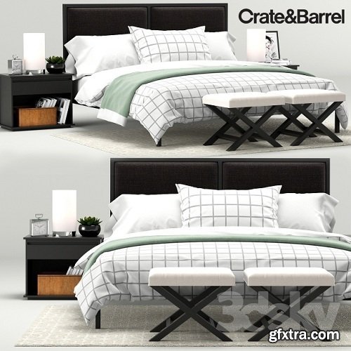 Oliver Bedroom Collection, Crate & Barrel