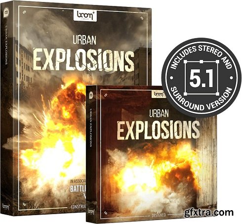 Boom Library Urban Explosions Bundle WAV