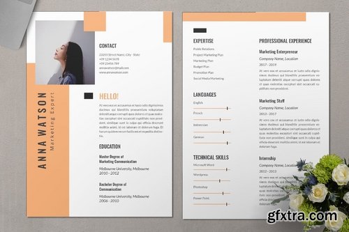 Creative Business Resume Vol. 39