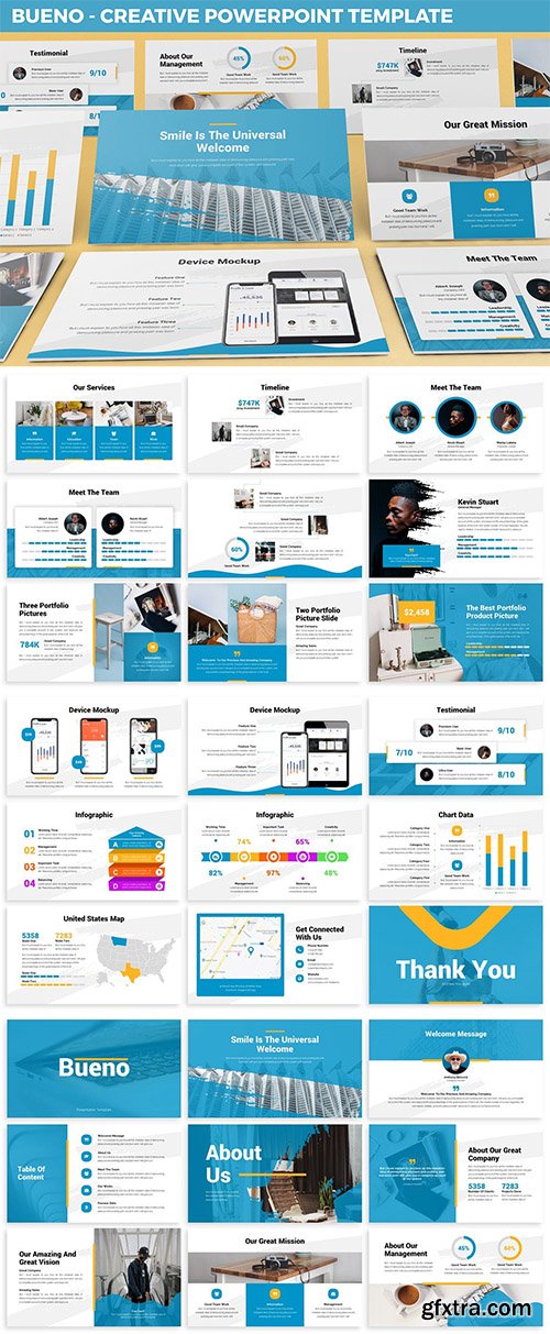 Bueno - Creative Powerpoint Template