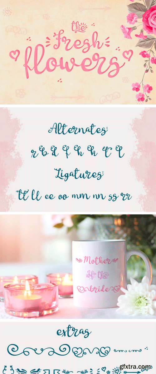 Fresh Flowers Font